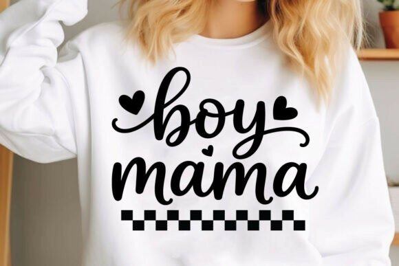 Boy Mama SVG PNG, Mama Shirt Svg