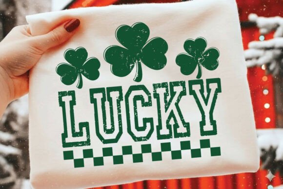 Clover Lucky SVG for T-Shirt Designs