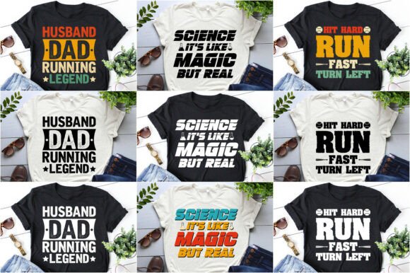 T-shirt Design Bundle Eps Png Svg